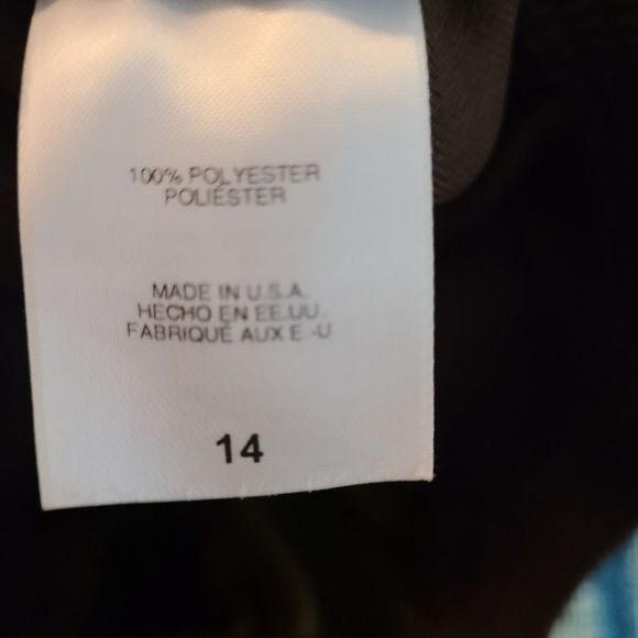 Alfred Dunner Brown Elastic Waist Pull On Pants - Picture 7 of 7